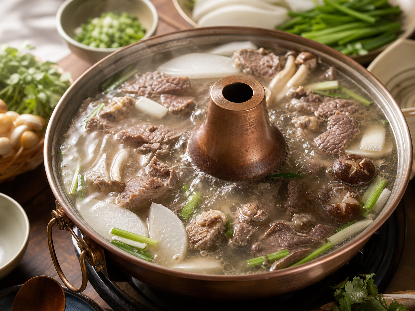 高原牦牛肉清汤火锅