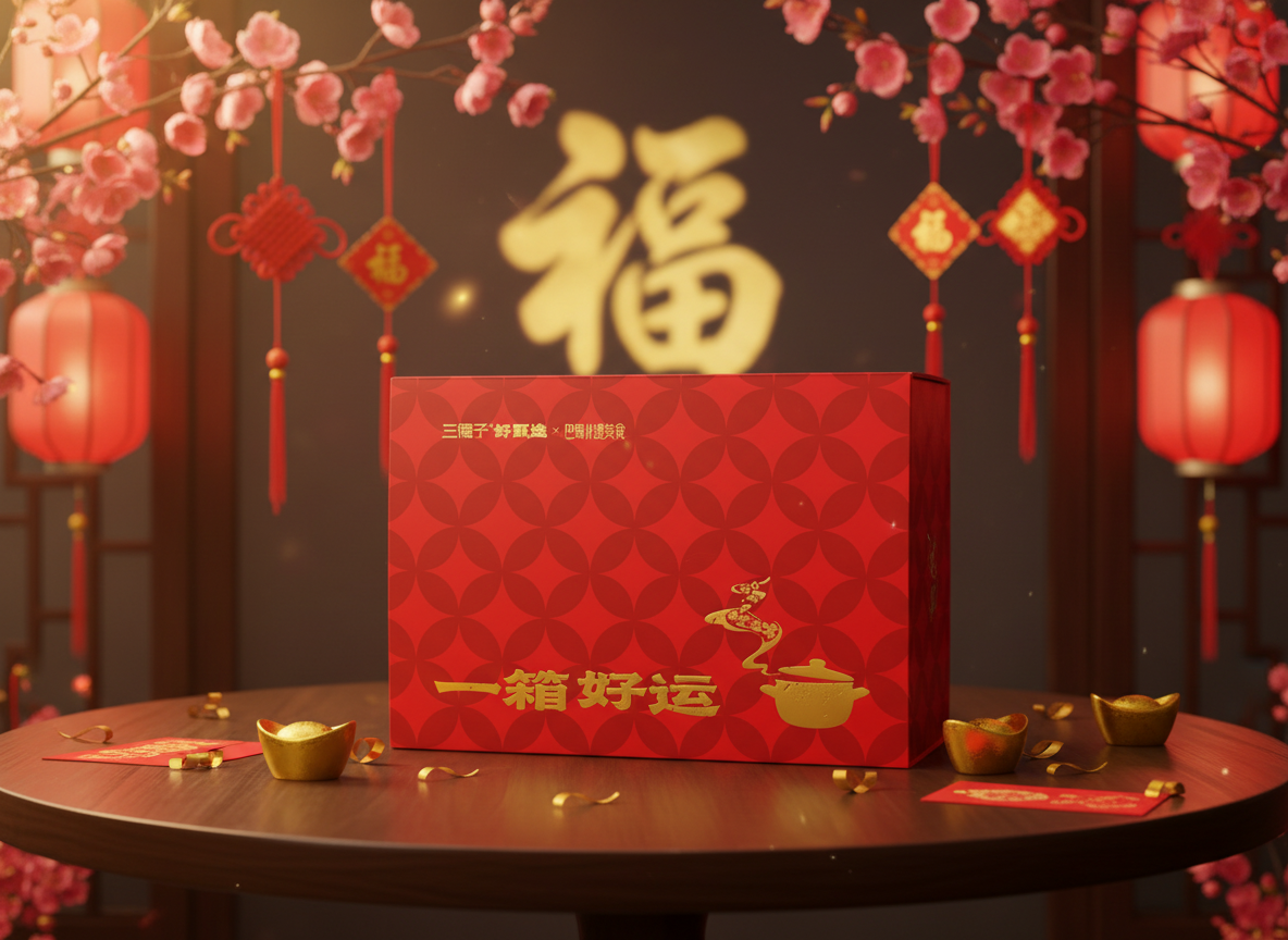十全十美一箱好运，三德子好甄选巴蜀非遗美食新年礼盒来啦！